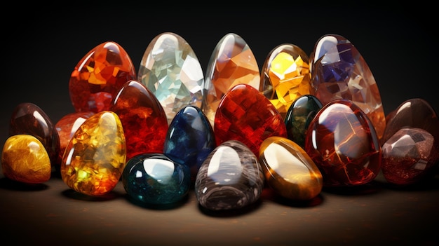 Beautiful background with gemstone