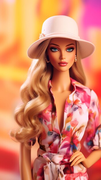 Beautiful barbie doll