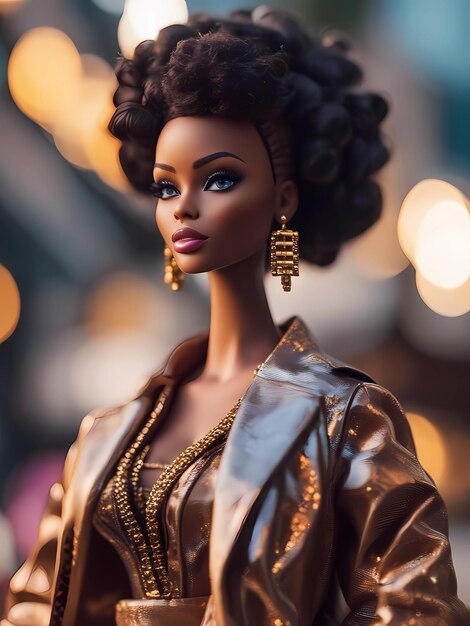 Beautiful Barbie Girl African