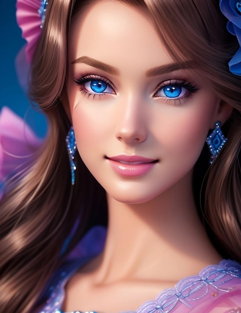 Beautiful Barbie Glamorous Realistic and Perfect