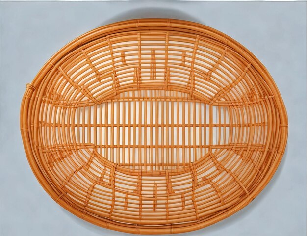 Beautiful Basket Make of Wood and Bamboo