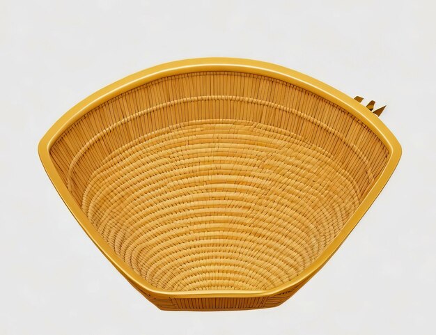 Beautiful Basket Make of Wood and Bamboo