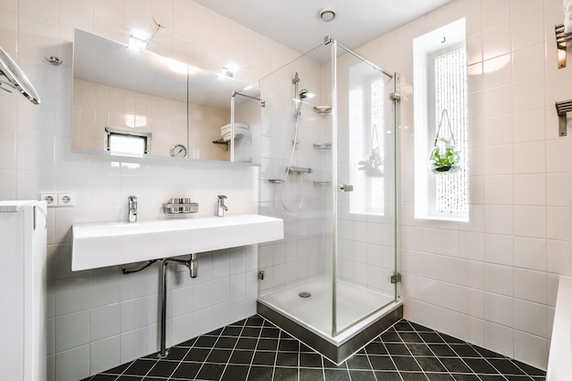 Beautiful bathroom interior