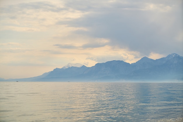 美しいビーチの背景