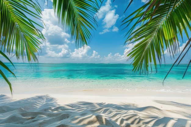 Photo beautiful beach beach and tropical sea beautiful beach and tropical sea