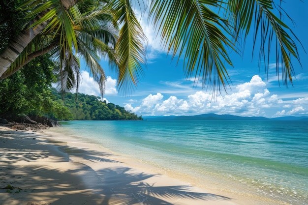 Photo beautiful beach beach and tropical sea beautiful beach and tropical sea