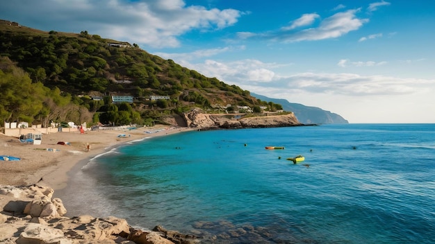 Beautiful beach and sea