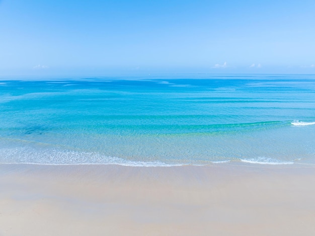 Beautiful Beach in summer season at patong beach Phuket Thailand Concept Travel and tourAmazing beach is famous tourist destination at Phuket Thailand