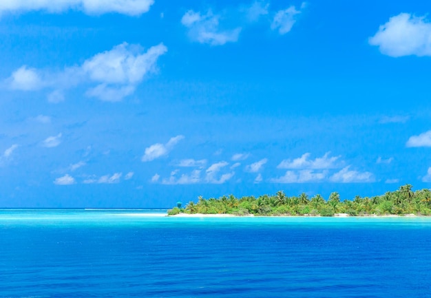 Beautiful beach and tropical sea