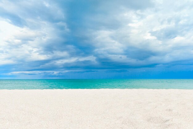 Beautiful beach and tropical sea