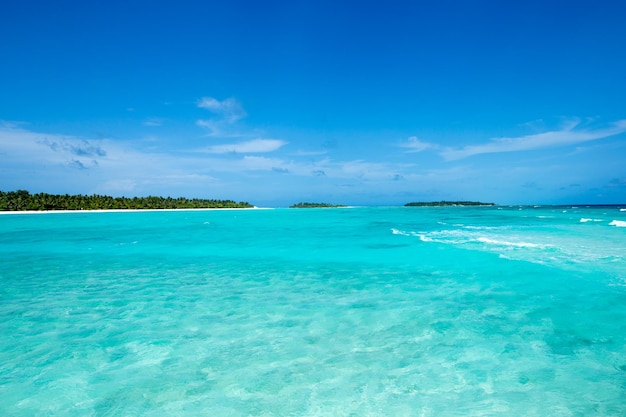 Beautiful beach and tropical sea