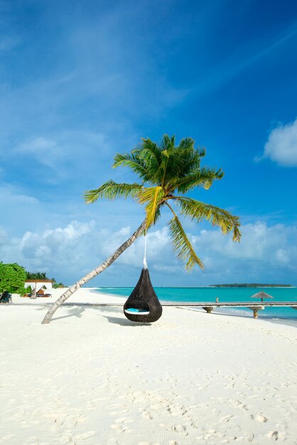 Beautiful beach and tropical sea