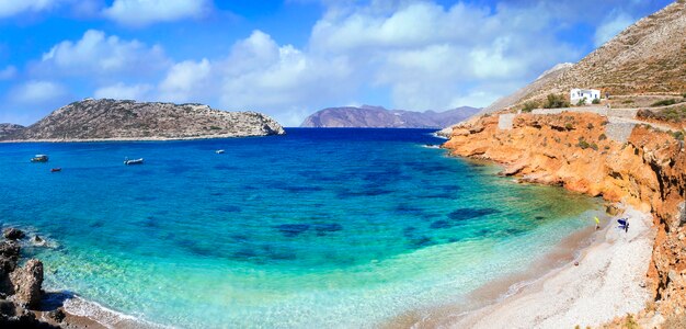 Bellissime spiagge della serie grecia.