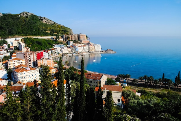 The beautiful beaches of Montenegro