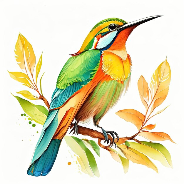 a beautiful bee eater