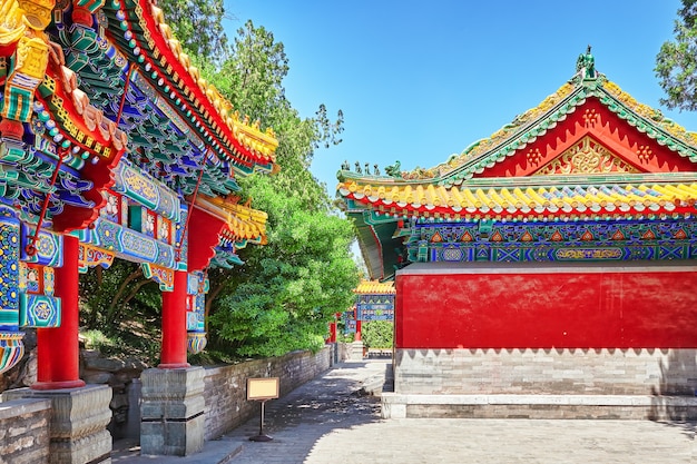 Beautiful Beihai Park, near the Forbidden City, Beijing.China