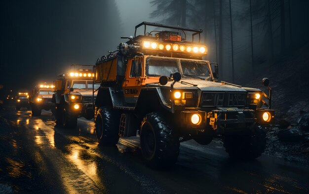 Beautiful Big truck background