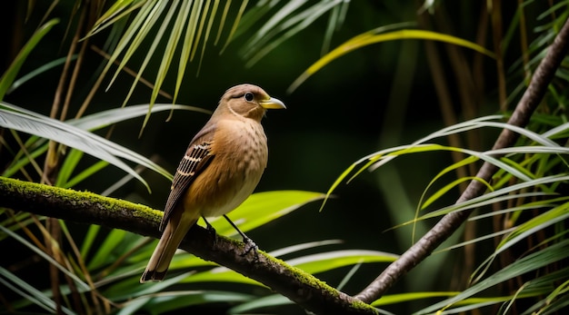 A beautiful bird in the jungle