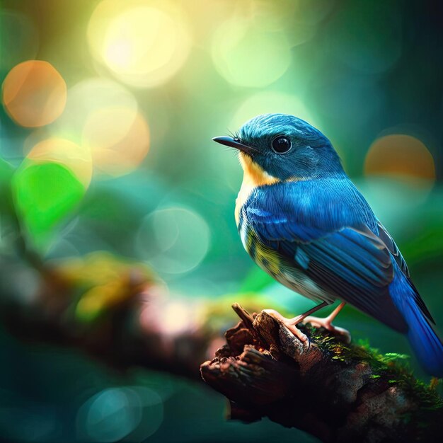 Beautiful bird in nature