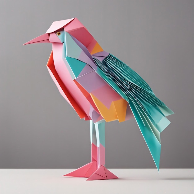 Beautiful Bird paper origami crafts