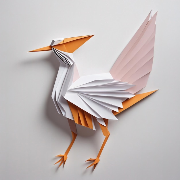 Beautiful Bird paper origami crafts