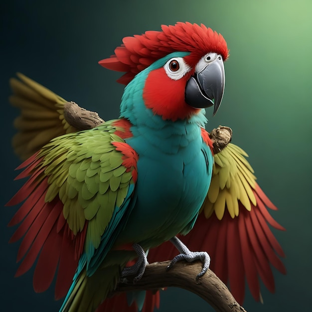 Beautiful birds ai generated images