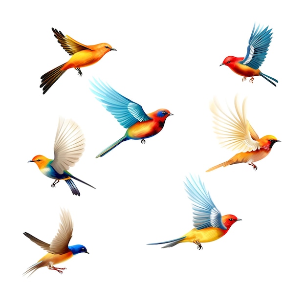 Beautiful Birds ai generated