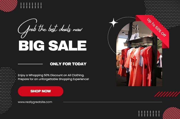 Beautiful Black Friday Sale banners