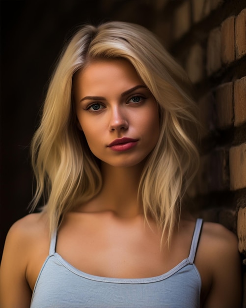 Beautiful Blonde Girl