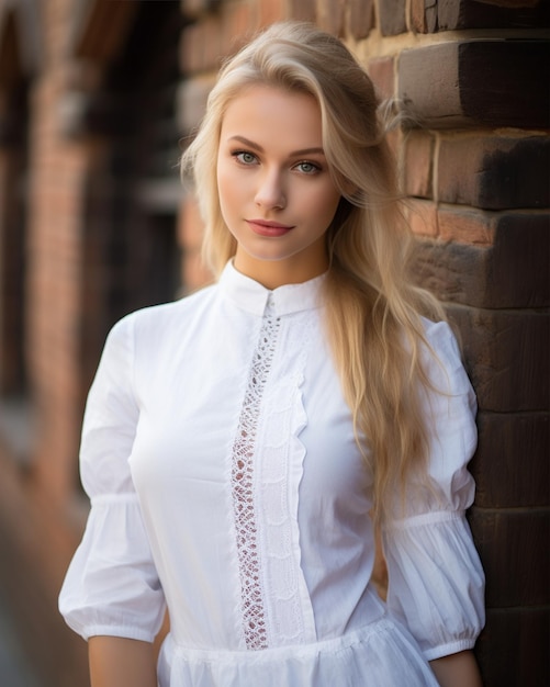 Beautiful Blonde Russian Female