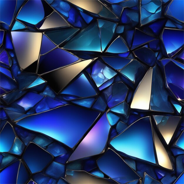 Beautiful Blue Abstract Background