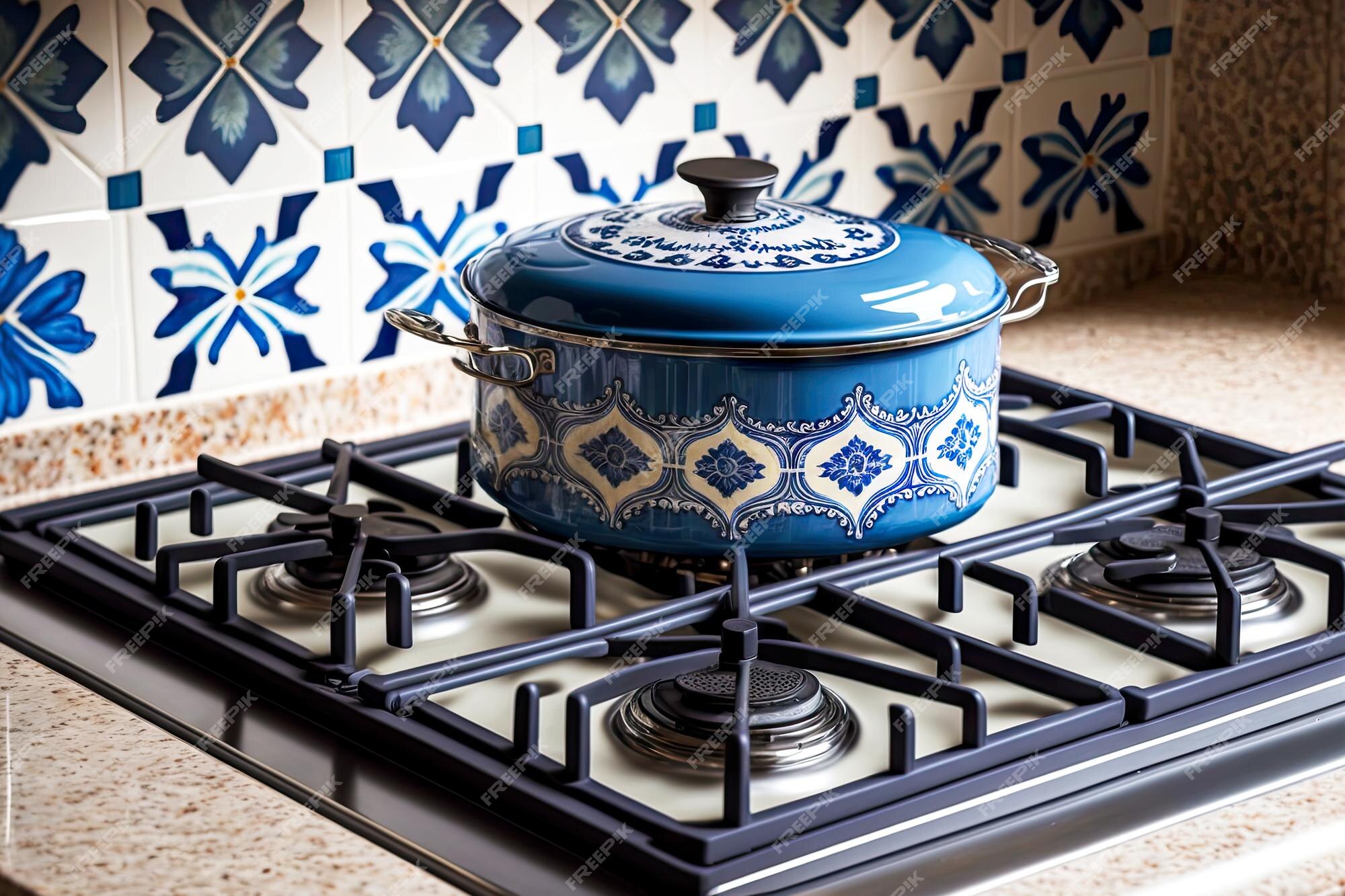 https://img.freepik.com/premium-photo/beautiful-blue-cookware-pan-cooking-oven-off-steel-pot-gas-burner_124507-30099.jpg?w=2000