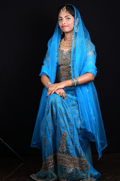 Photo beautiful blue gharga