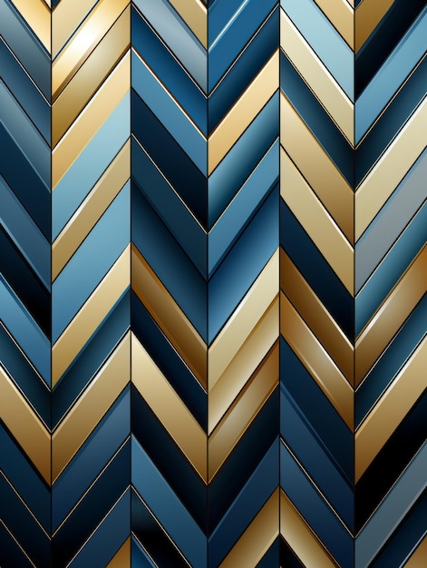 Beautiful Blue and Gold Background