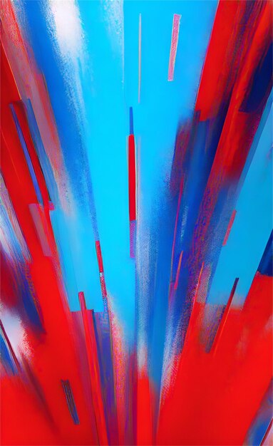 Beautiful blue and red abstract background