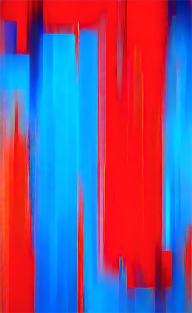 Beautiful blue and red abstract background