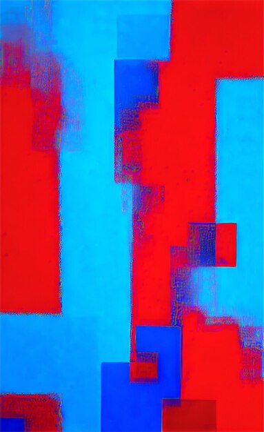 Beautiful Blue And Red Abstract Background