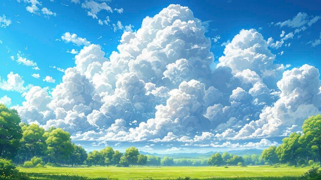 Beautiful Blue Sky Background White Clouds Background Banner HD