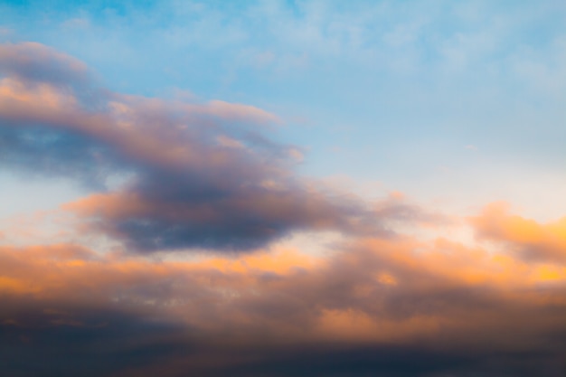 美しい青空と雲