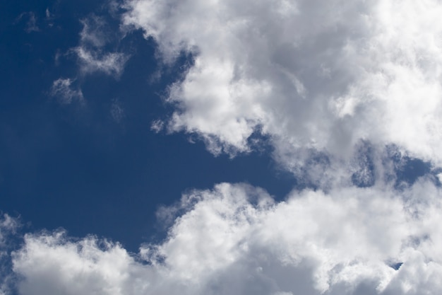 Beautiful blue sky and clouds 