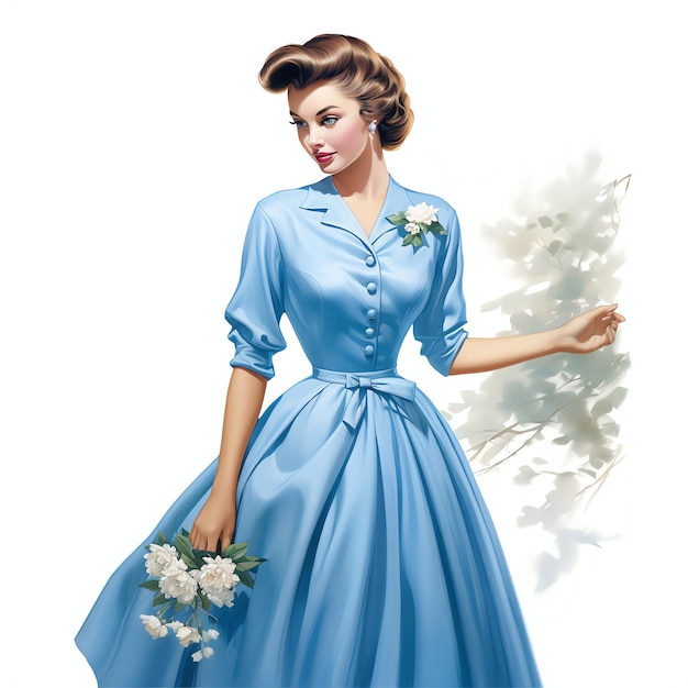 Retro Style Dresses - 15 Trending Designs for Vintage Look