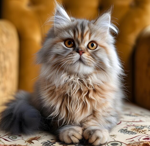 Beautiful bobcat isolated on transparent background