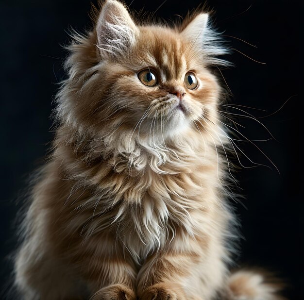 Beautiful bobcat isolated on transparent background