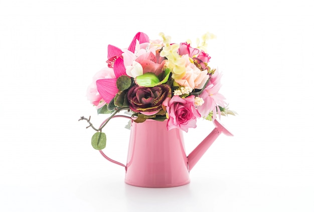 花瓶の美しい花束の花