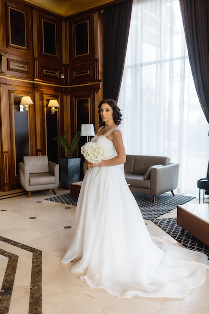 beautiful bride portrait