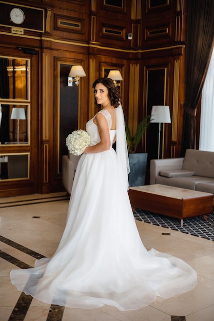 beautiful bride portrait