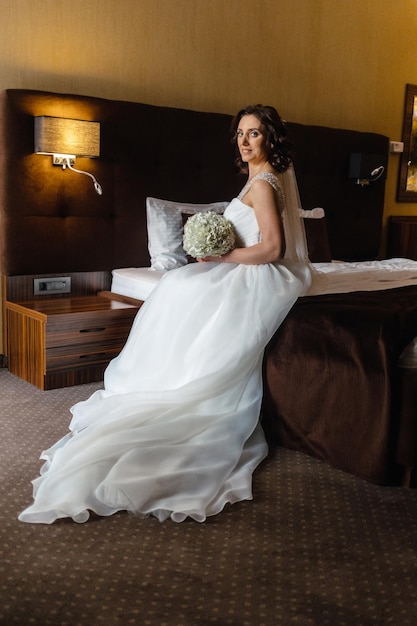 beautiful bride portrait