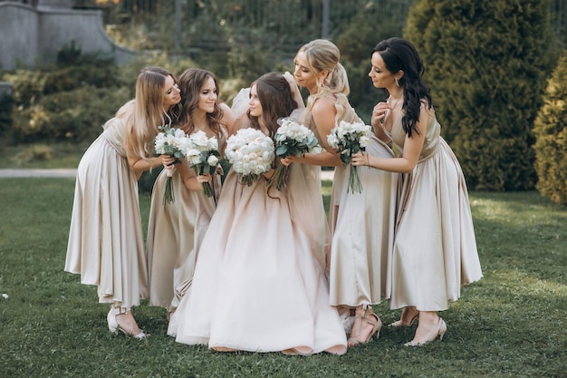 Beautiful bridesmaids