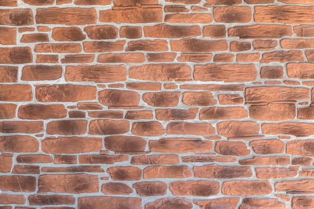 beautiful brown stone wall similar to brickwork