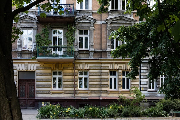 beautiful building facade